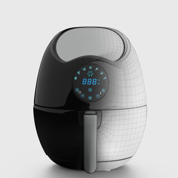 Air Fryer 3D Renders