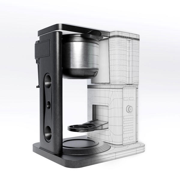 Coffee Machine 3D Renders