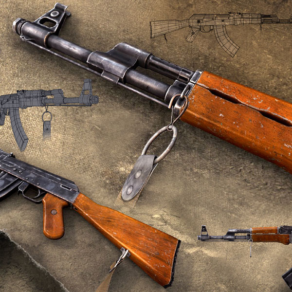 Gun Renders Game Art