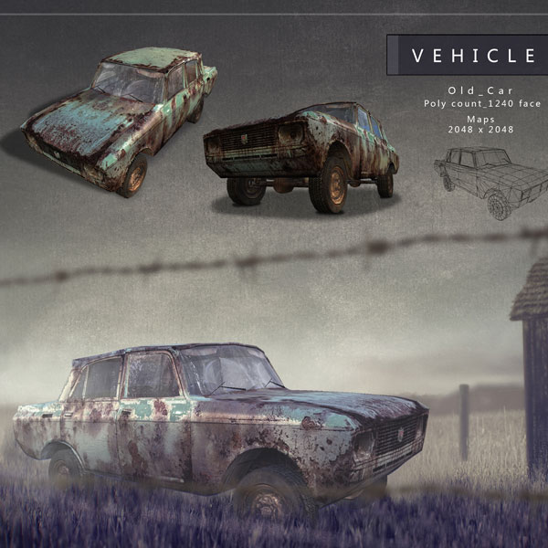 Car Renders Game Art