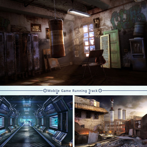 Mobile 3D Renders Game Art