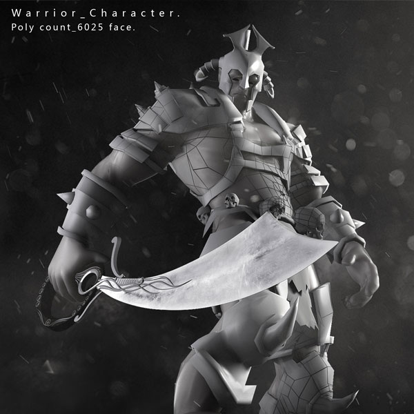 3D Renders Game Art Character