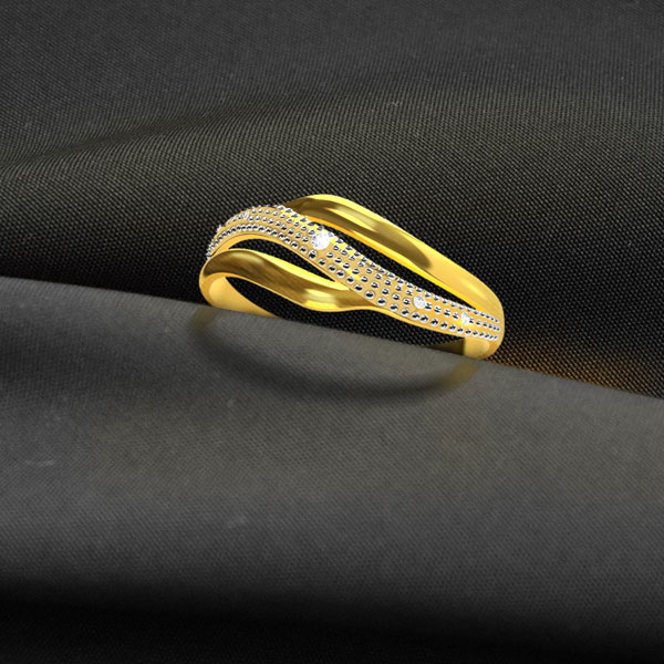 Golden Ring 3D Renders