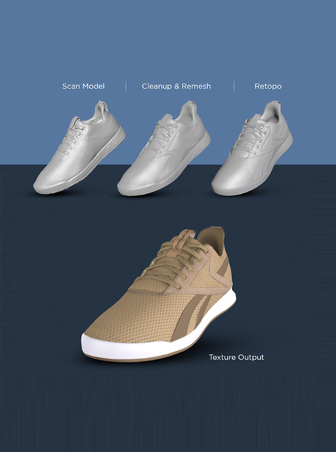 3D scan Clean up services